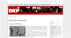 Desktop Screenshot of dkp-koeln.de