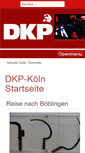 Mobile Screenshot of dkp-koeln.de
